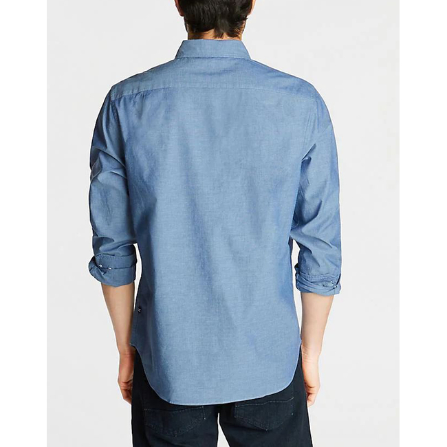 Product NAUTICA ΥΠΟΚΑΜΙΣΟ ΜΜ SUST.L/S TENCEL ANCHOR SOLID base image