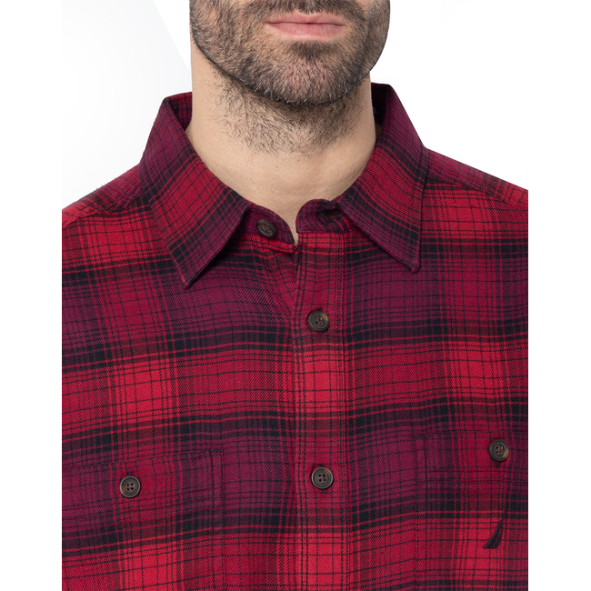 Product NAUTICA ΠΟΥΚΑΜΙΣΟ ΜΜ L/S STRETCH FLANNEL PLAID base image