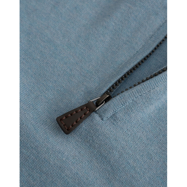 Product NAUTICA KNITTED SHIRT LS PERFORMANCE SOLID 1/4 ZIP (12GG) base image