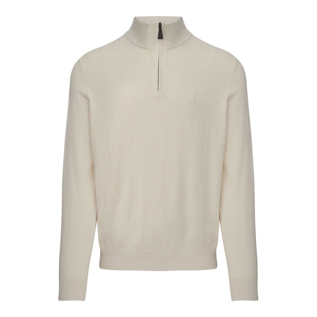 Product NAUTICA KNITTED SHIRT LS PERFORMANCE SOLID 1/4 ZIP (12GG) base image