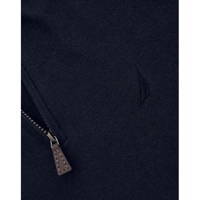 Product NAUTICA KNITTED SHIRT LS PERFORMANCE SOLID 1/4 ZIP (12GG) base image