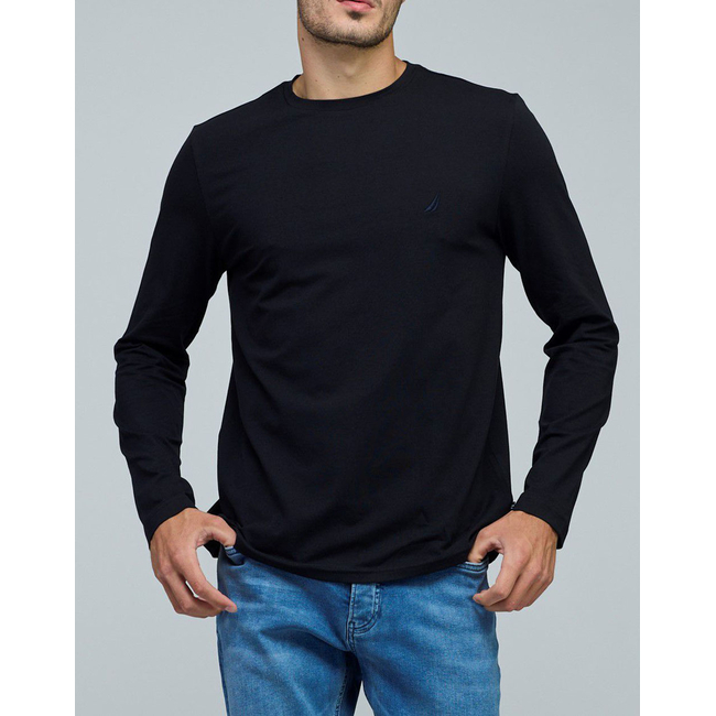 Product NAUTICA ΜΠΛΟΥΖΑ T-SHIRT ΜΜ SOLID LONG SLEEVE CREW TEE base image