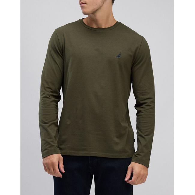Product NAUTICA ΜΠΛΟΥΖΑ T-SHIRT ΜΜ SOLID LONG SLEEVE CREW TEE base image