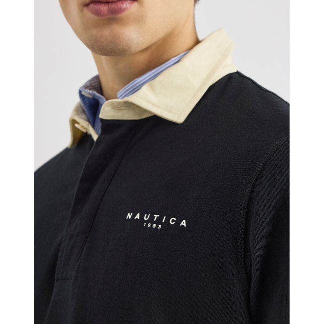 Product NAUTICA ΜΠΛΟΥΖΑ ΠΟΛΟ ΜΜ Wave Rugby Shirt base image