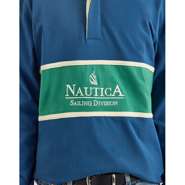Product NAUTICA ΜΠΛΟΥΖΑ ΠΟΛΟ ΜΜ Errol Rugby Shirt base image