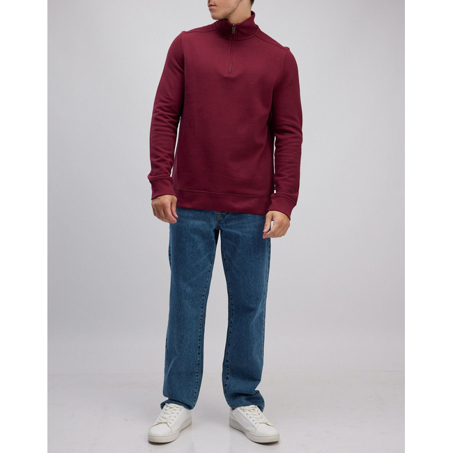 Product NAUTICA LS PIQUE FLEECE 1/4 ZIP SWEATSHIRT base image