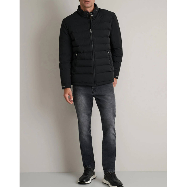Product NAVY&GREEN JACKET WITH DETACHABLE HOOD base image