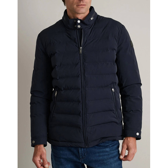 Product NAVY&GREEN JACKET WITH DETACHABLE HOOD base image