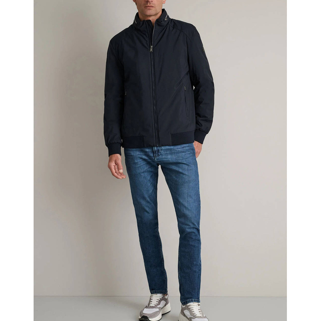 Product NAVY&GREEN JACKET WITH DETACHABLE HOOD base image