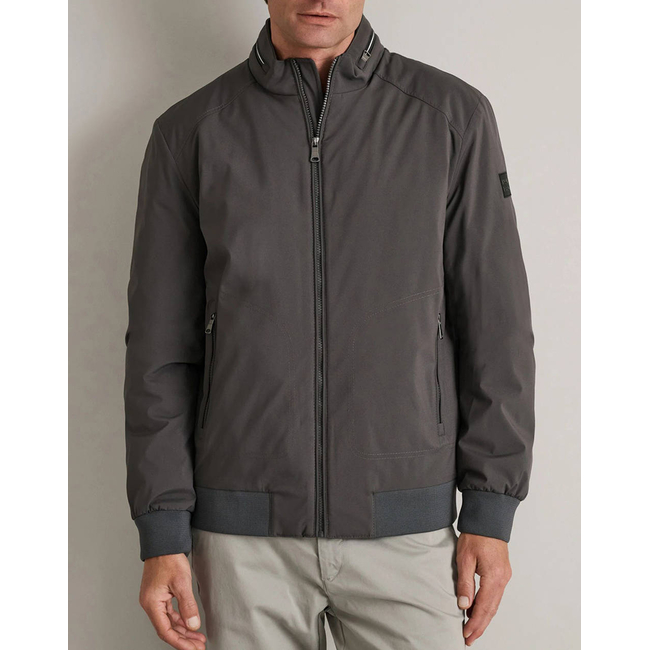 Product NAVY&GREEN JACKET WITH DETACHABLE HOOD base image