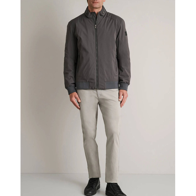 Product NAVY&GREEN JACKET WITH DETACHABLE HOOD base image