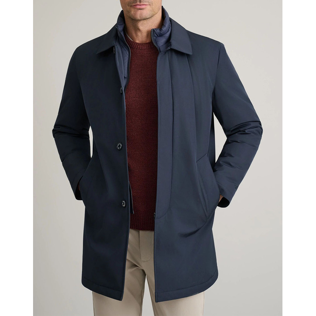 Product NAVY&GREEN ΤΖΑΚΕΤ ΜΕ ΑΠΟΣΠΩΜΕΝΟ ΓΙΛΕΚΟ base image