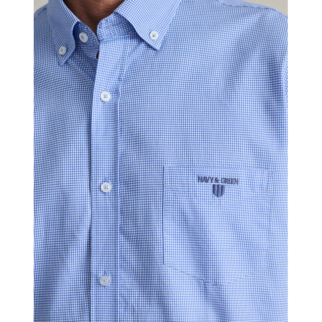 Product NAVY&GREEN ΠΟΥΚΑΜΙΣΟ COMFORT FIT base image