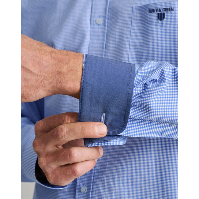 Product NAVY&GREEN ΠΟΥΚΑΜΙΣΟ COMFORT FIT base image