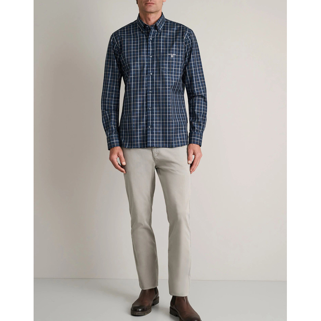 Product NAVY&GREEN ΠΟΥΚΑΜΙΣΟ COMFORT FIT base image