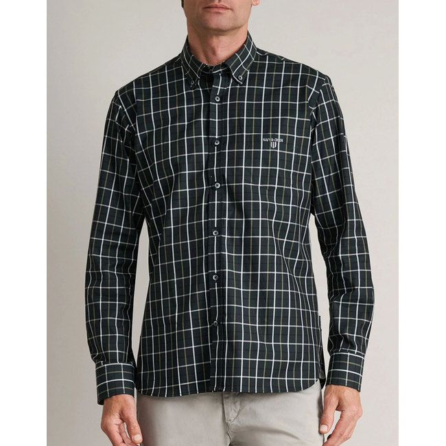 Product NAVY&GREEN ΠΟΥΚΑΜΙΣΟ COMFORT FIT base image