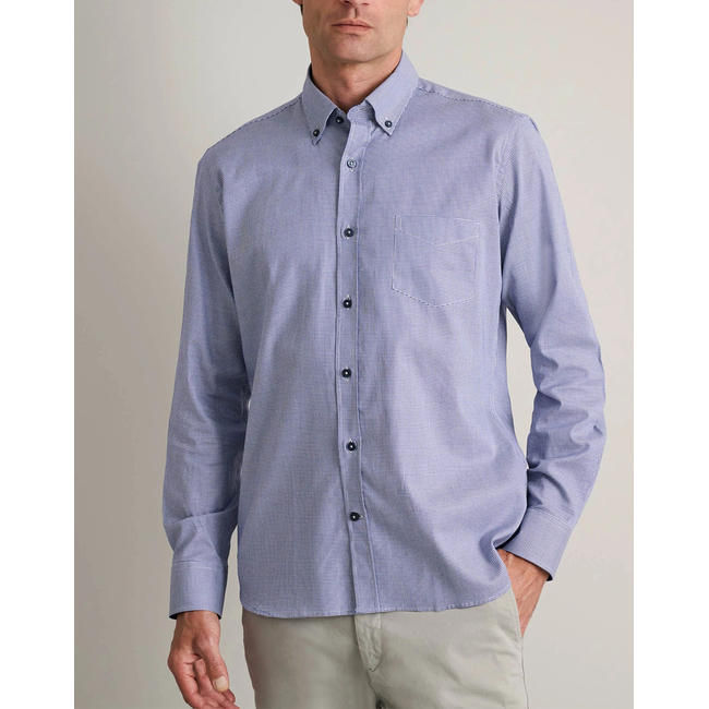 Product NAVY&GREEN ΠΟΥΚΑΜΙΣΟ COMFORT FIT base image