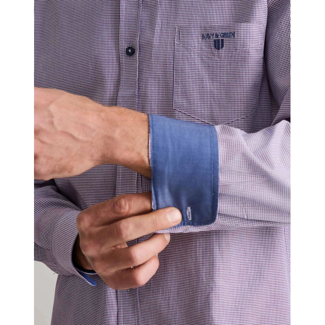 Product NAVY&GREEN ΠΟΥΚΑΜΙΣΟ COMFORT FIT base image