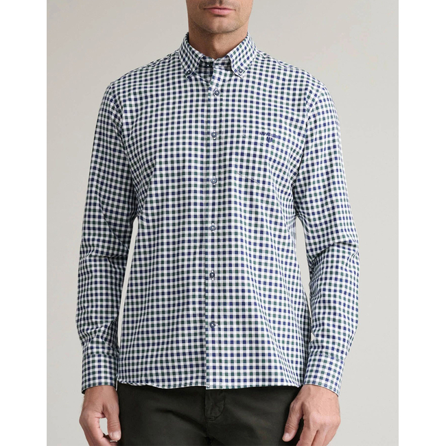 Product NAVY&GREEN ΠΟΥΚΑΜΙΣΟ COMFORT FIT base image