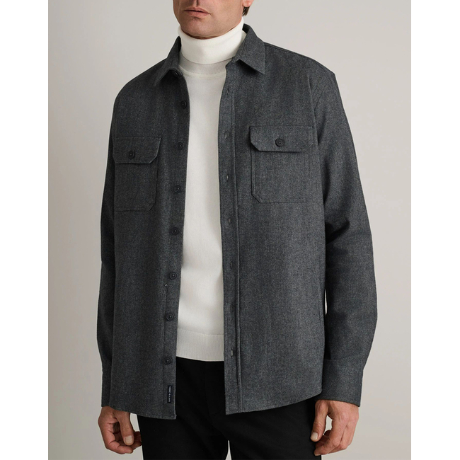 Product NAVY&GREEN ΠΟΥΚΑΜΙΣΟ COMFORT FIT, OVERSHIRT base image