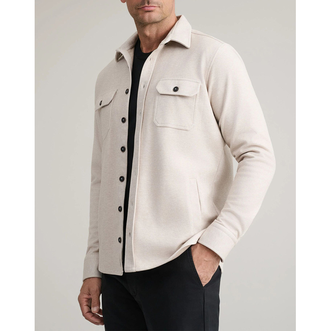 Product NAVY&GREEN OVERSHIRT-COMFORT FIT base image