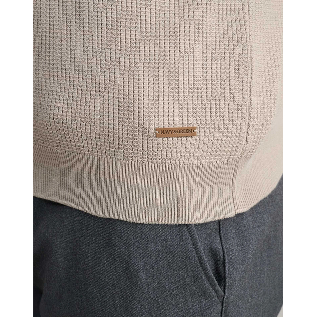 Product NAVY&GREEN KNIT base image