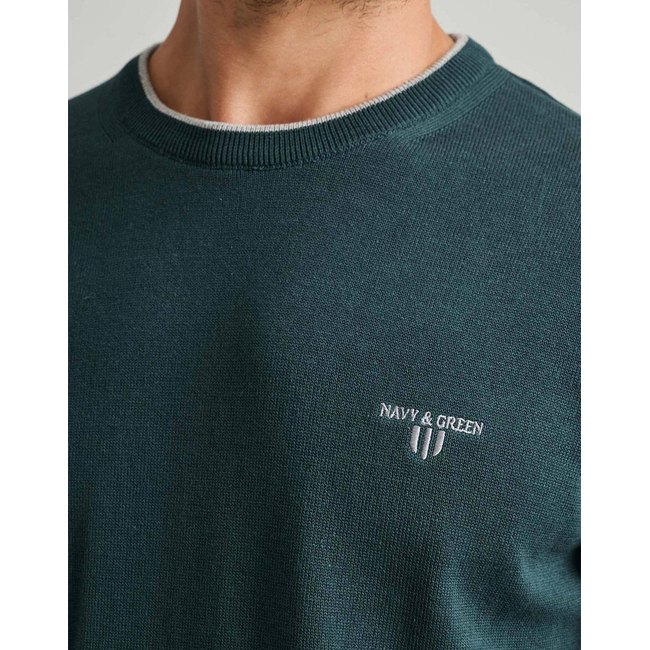 Product NAVY&GREEN ΠΛΕΚΤΟ base image