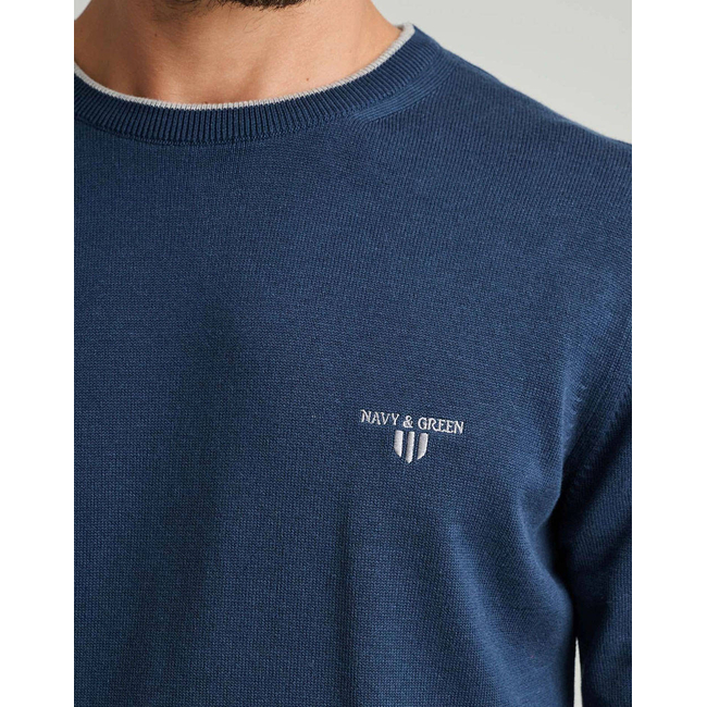 Product NAVY&GREEN ΠΛΕΚΤΟ base image