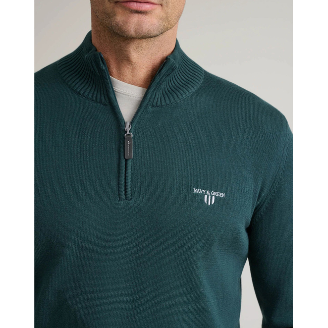 Product NAVY&GREEN ΠΛΕΚΤΟ ΒΑΜΒΑΚΕΡΟ ΛΟΥΠΕΤΟ ΜΕ ΦΕΡΜΟΥΑΡ base image