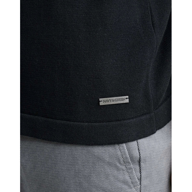Product NAVY&GREEN ΠΛΕΚΤΟ ΒΑΜΒΑΚΕΡΟ ΛΑΙΜΟΚΟΨΗ Μ/Μ base image