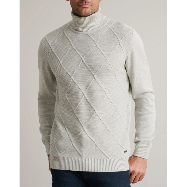 Product NAVY&GREEN KNIT-10GG COTTON base image