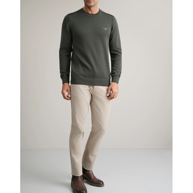 Product NAVY&GREEN KNIT-10GG COTTON base image