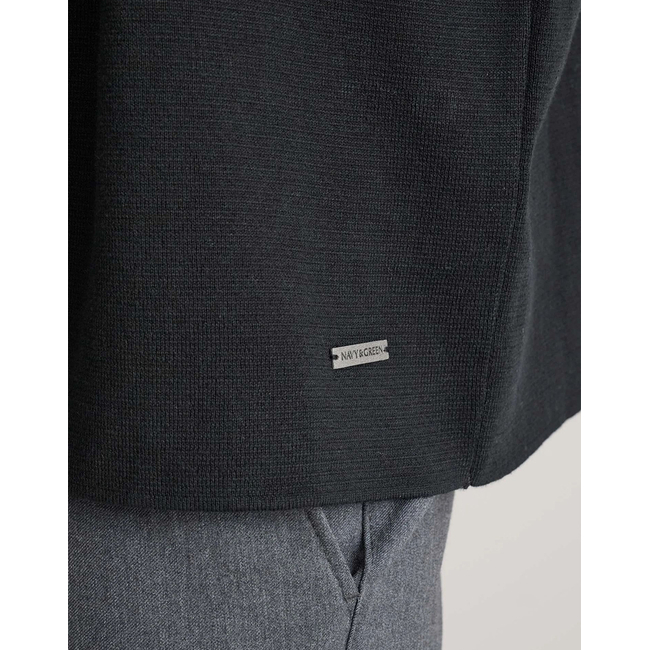 Product NAVY&GREEN KNIT-14GG COTTON base image