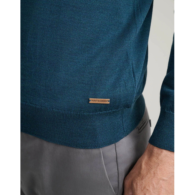 Product NAVY&GREEN ΜΠΛΟΥΖΑ base image