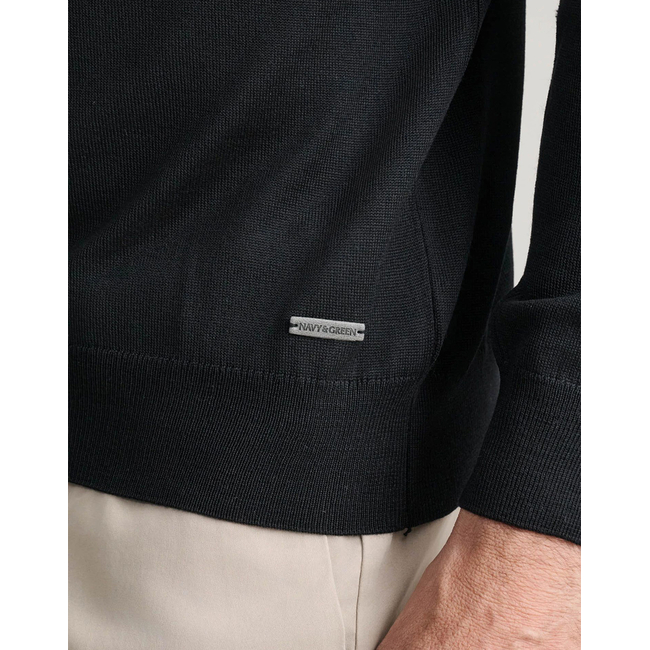 Product NAVY&GREEN ΜΠΛΟΥΖΑ base image