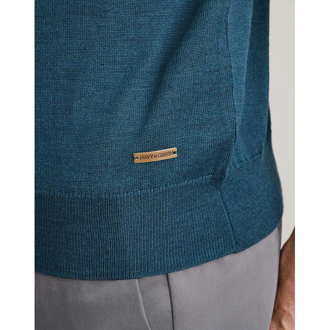 Product NAVY&GREEN ΜΠΛΟΥΖΑ base image