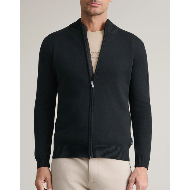 Product NAVY&GREEN ΖΑΚΕΤΑ ΠΛΕΚΤΗ-12GG COTTON base image