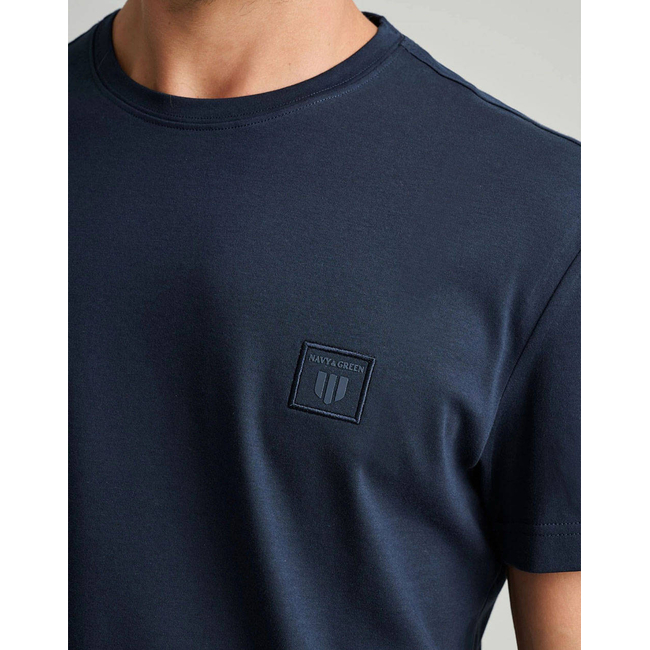 Product NAVY&GREEN T-SHIRTS base image