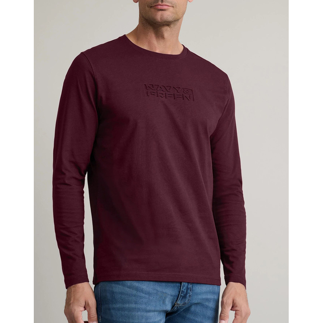 Product NAVY&GREEN ΜΠΛΟΥΖΑ ΛΑΙΜΟΚΟΨΗ M/M base image
