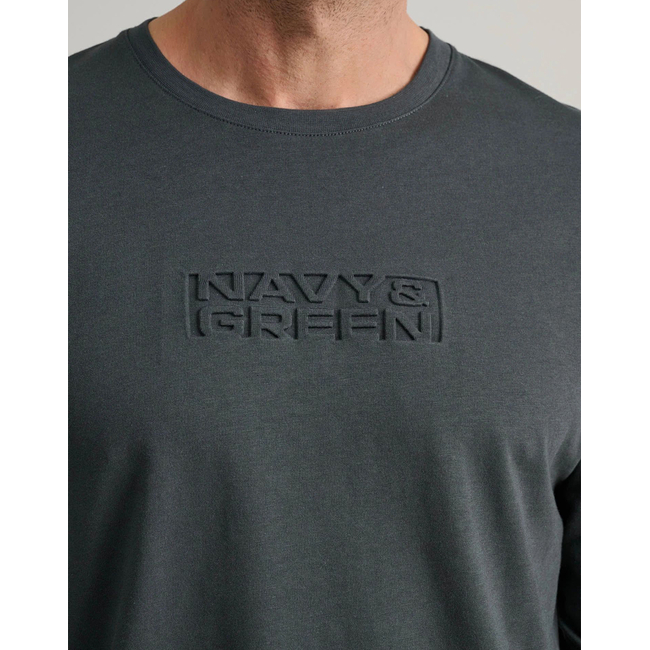 Product NAVY&GREEN ΜΠΛΟΥΖΑ ΛΑΙΜΟΚΟΨΗ M/M base image