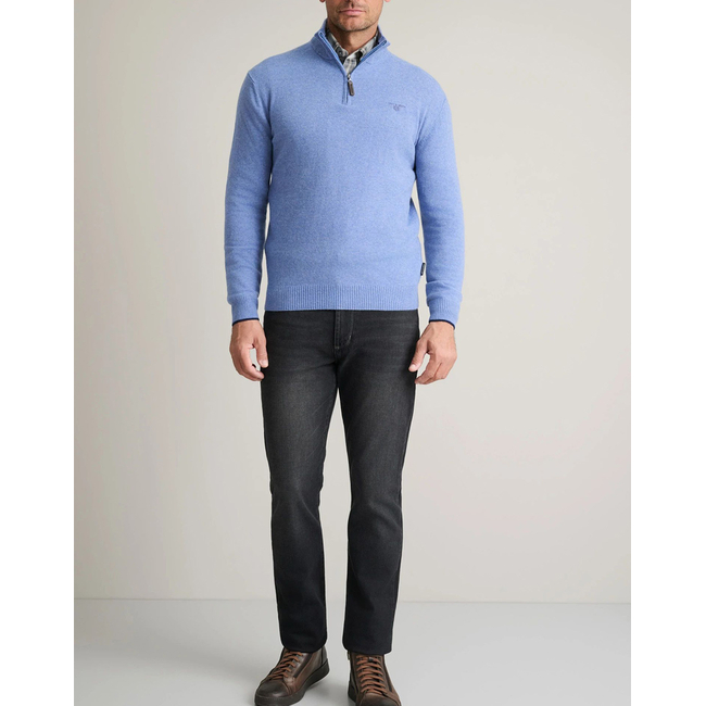 Product NAVY&GREEN KNITWEAR ZIPPER base image