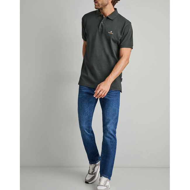 Product NAVY&GREEN POLO SHIRT base image