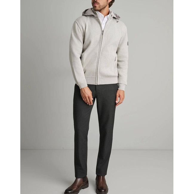 Product NAVY&GREEN KNITTED CARDIGAN base image