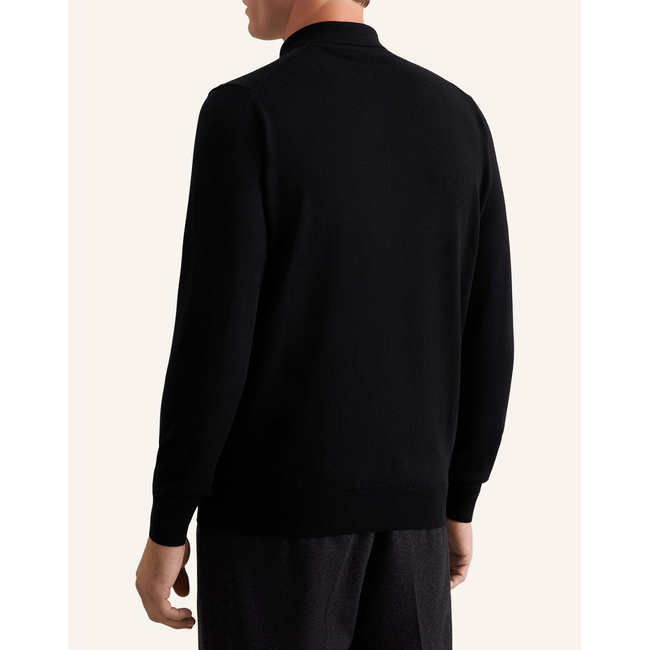 Product SEIDENSTICKER MERINO POLO PULLOVER base image