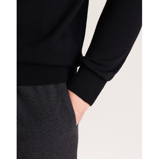 Product SEIDENSTICKER MERINO POLO PULLOVER base image