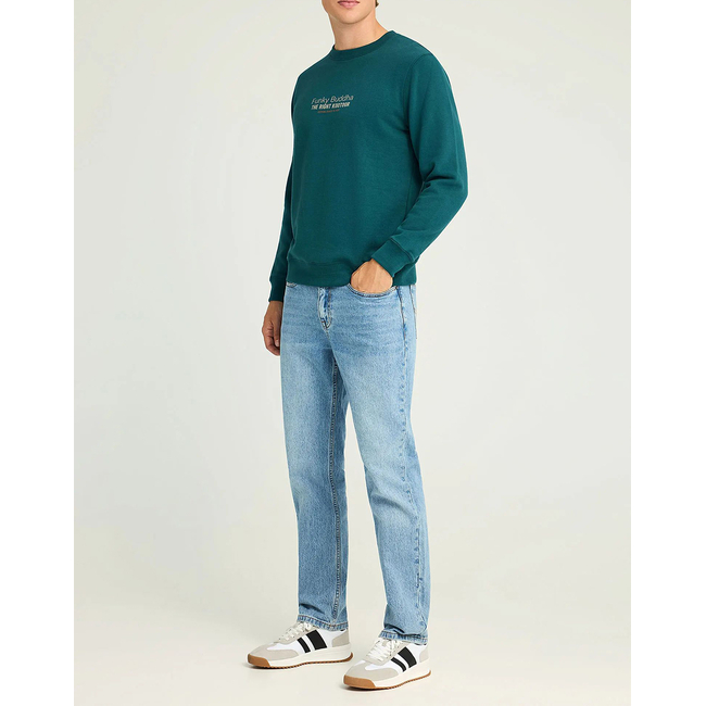 Product FUNKY BUDDHA Ανδρικό Φούτερ Με Λαιμόκοψη base image