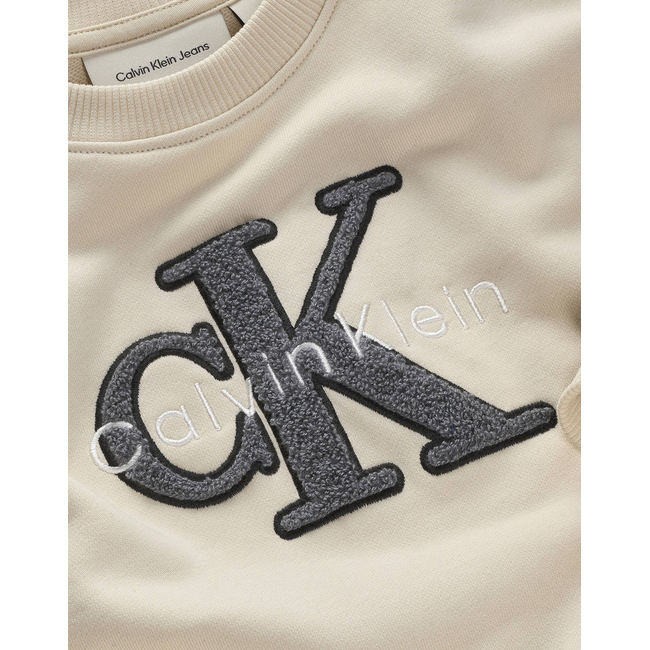 Product CALVIN KLEIN TOWLING MONO TERRY CN SWEATSHIRT base image