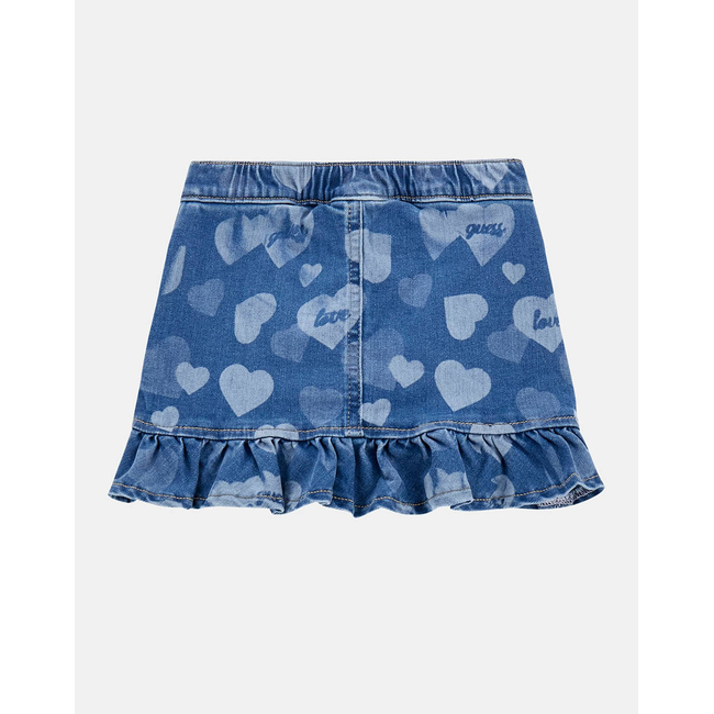 Product GUESS  STRETCH DENIM SKIRT W/LASER ΦΟΥΣΤΑ ΠΑΙΔΙΚΟ GIRL base image