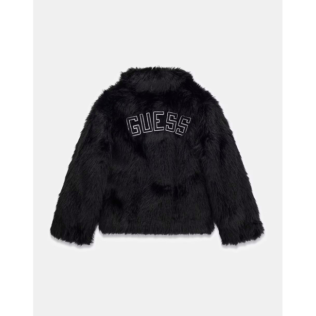 Product GUESS LS FAUX FUR JACKET ΜΠΟΥΦΑΝ ΠΑΙΔΙΚΟ GIRL base image