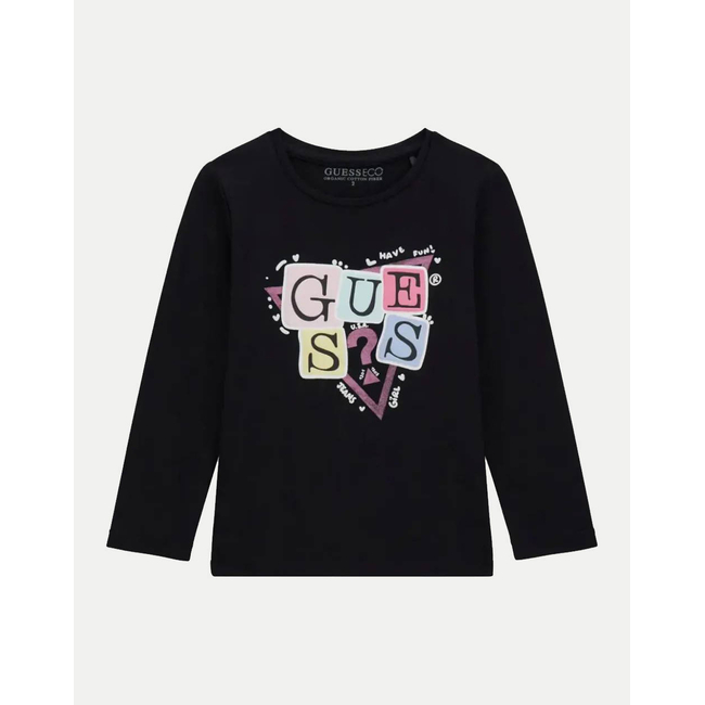 Product GUESS LS T-SHIRT ΜΠΛΟΥΖΑ ΠΑΙΔΙΚΟ GIRL base image